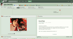 Desktop Screenshot of haru-chan3426.deviantart.com