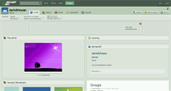 Desktop Screenshot of darkdirksean.deviantart.com