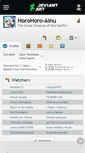 Mobile Screenshot of horohoro-ainu.deviantart.com