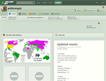 Tablet Screenshot of antibronyplz.deviantart.com