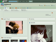 Tablet Screenshot of haidokawaii.deviantart.com
