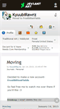 Mobile Screenshot of kyuubirawrz.deviantart.com