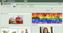 Desktop Screenshot of imogenweasley.deviantart.com