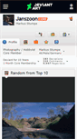Mobile Screenshot of janszoon.deviantart.com