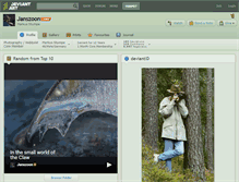 Tablet Screenshot of janszoon.deviantart.com