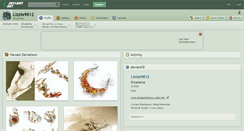 Desktop Screenshot of lizzie9812.deviantart.com
