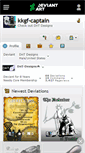 Mobile Screenshot of kkgf-captain.deviantart.com