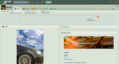 Desktop Screenshot of jamoy.deviantart.com