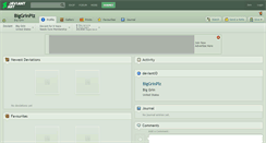 Desktop Screenshot of biggrinplz.deviantart.com