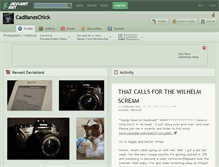 Tablet Screenshot of cadbaneschick.deviantart.com