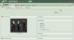 Desktop Screenshot of ezjamin.deviantart.com