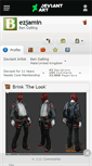 Mobile Screenshot of ezjamin.deviantart.com
