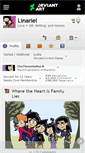 Mobile Screenshot of linariel.deviantart.com
