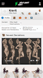 Mobile Screenshot of kravit.deviantart.com