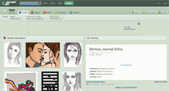 Desktop Screenshot of dzer.deviantart.com