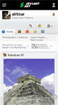 Mobile Screenshot of airblue.deviantart.com