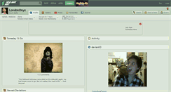 Desktop Screenshot of londononyx.deviantart.com