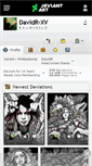 Mobile Screenshot of davidr-xv.deviantart.com