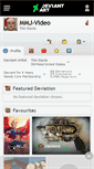Mobile Screenshot of mmj-video.deviantart.com