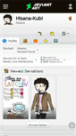 Mobile Screenshot of hisana-kubi.deviantart.com