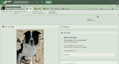 Desktop Screenshot of kiba-the-border.deviantart.com