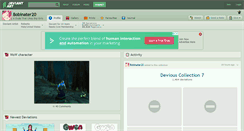 Desktop Screenshot of bobinater20.deviantart.com