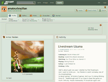 Tablet Screenshot of amateurbrazilian.deviantart.com