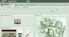Desktop Screenshot of gkhnsolak.deviantart.com