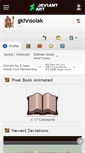 Mobile Screenshot of gkhnsolak.deviantart.com