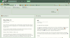 Desktop Screenshot of phoxtaled.deviantart.com