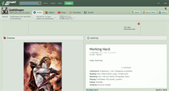Desktop Screenshot of gothdream.deviantart.com