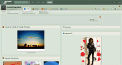 Desktop Screenshot of chesterbandme.deviantart.com