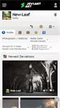 Mobile Screenshot of new-leaf.deviantart.com