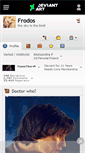Mobile Screenshot of frodos.deviantart.com