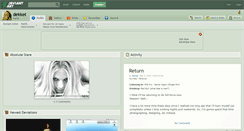 Desktop Screenshot of dekket.deviantart.com