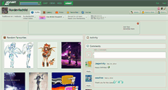 Desktop Screenshot of iluvdevilschild.deviantart.com