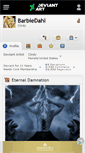 Mobile Screenshot of barbiedahl.deviantart.com