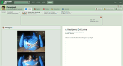 Desktop Screenshot of forestpelt.deviantart.com