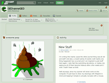 Tablet Screenshot of geovannegeo.deviantart.com