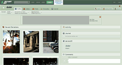 Desktop Screenshot of doder.deviantart.com