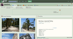 Desktop Screenshot of caupolican.deviantart.com