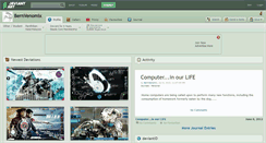Desktop Screenshot of bernvenomix.deviantart.com