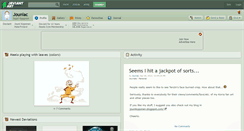 Desktop Screenshot of jouniac.deviantart.com