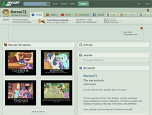 Tablet Screenshot of norcon72.deviantart.com