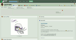 Desktop Screenshot of naomimcgoo.deviantart.com