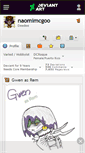 Mobile Screenshot of naomimcgoo.deviantart.com
