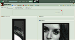Desktop Screenshot of butterfleye.deviantart.com