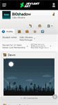 Mobile Screenshot of bi0shadow.deviantart.com