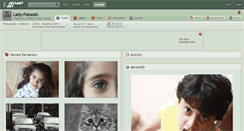 Desktop Screenshot of lady-fatoosh.deviantart.com