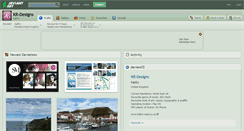 Desktop Screenshot of kr-designs.deviantart.com